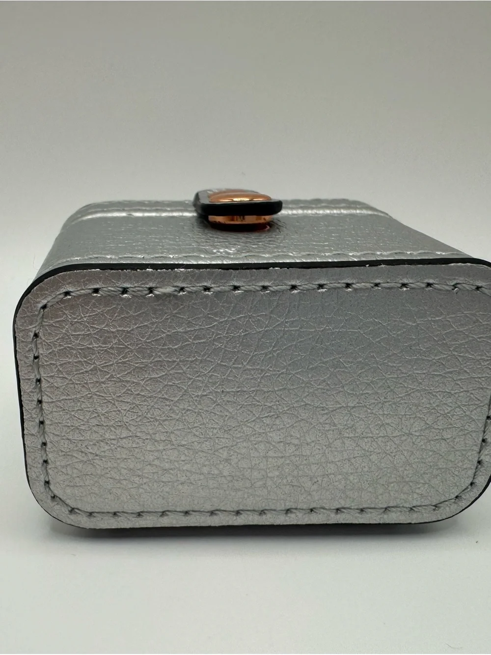 Pandora Silver Small Travel Jewelry Case Gift Box for Rings Charms Organizer